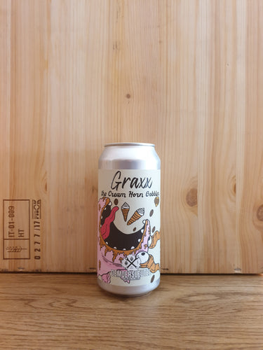 De Moersleutel Graxx Mocha Hazelnut Cream Stout 9% Can 440ml