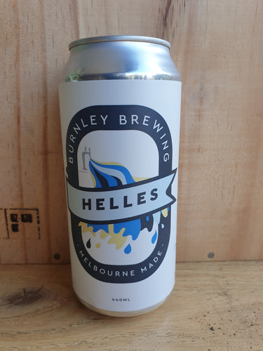 Burnley Brewing Helles Munich Style Lager 440ml Can