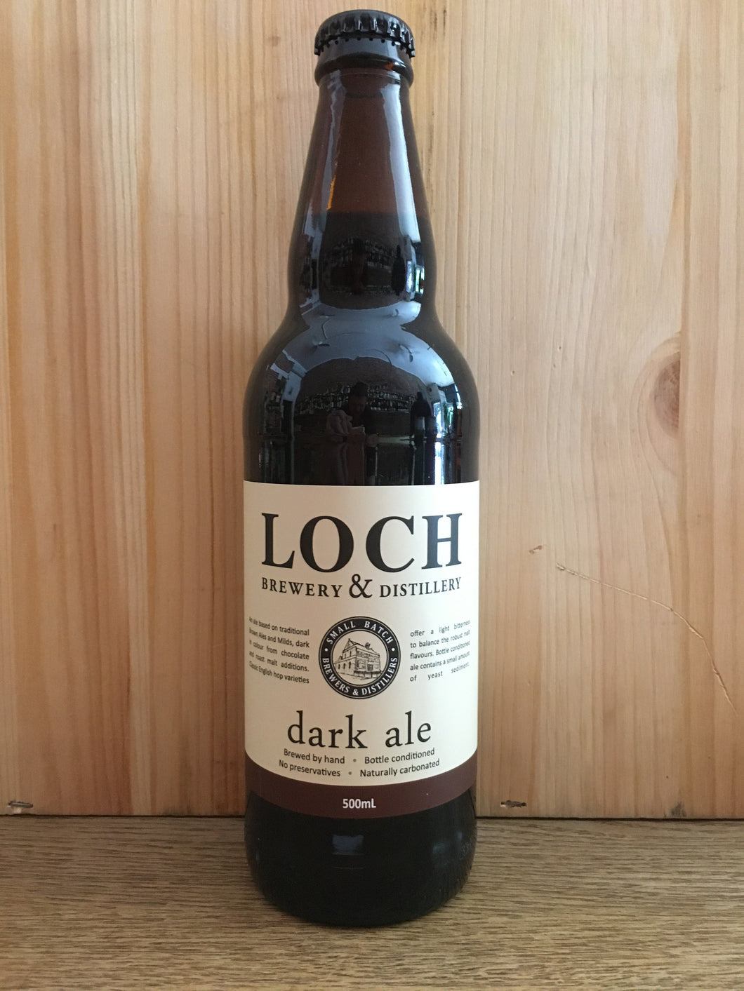Loch Dark Ale 375ml *new size and now cans*